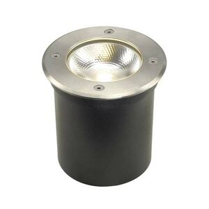 BIG WHITE SLV ROCCI 125, venkovní zapuštěné podlahové svítidlo, LED, 3000K, IP67, kulaté, nerezová ocel 316, max. 6 W 227600 obraz