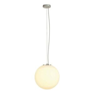 BIG WHITE SLV ROTOBALL 40, závěsné svítidlo, TC-(D, H, T, Q)SE, stříbrošedé/bílé, pr. 40 cm, max. 24 W 165410 obraz