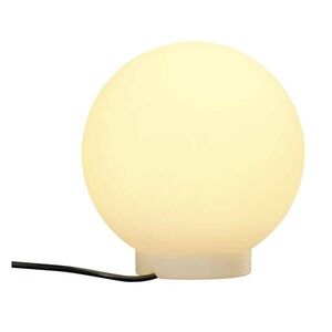 BIG WHITE SLV ROTOBALL FLOOR 25, venkovní stojací lampa, TC-(D, H, T, Q)SE, IP44, koule, bílá, pr. 25 cm, max. 24 W 227219 obraz