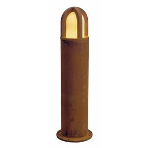 BIG WHITE SLV RUSTY CONE 70, venkovní stojací lampa, TC-DSE, IP54, kulatá, rezavé železo, pr./V 15/70 cm, max. 11 W 229432 obraz