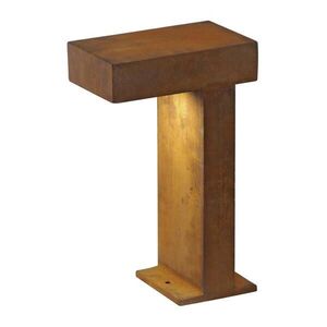 BIG WHITE SLV RUSTY PATHLIGHT, venkovní stojací lampa, úsporná žárovka GX53, IP44, rezavé železo, max. 9 W 230090 obraz