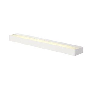 BIG WHITE SLV SEDO 14, nástěnné svítidlo, LED, 3000K, hranaté, bílé, satinované sklo, D/Š/V 59, 5/8, 5/4 cm, 17 W 151781 obraz