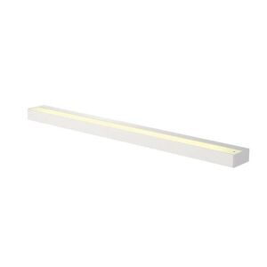 BIG WHITE SLV SEDO 21, nástěnné svítidlo, LED, 3000K, hranaté, bílé, satinované sklo, úsporná žárovka, D/Š/V 89, 5/8, 5/4 cm, 33 W 151 obraz