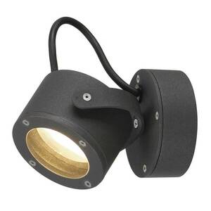 BIG WHITE SLV SITRA 360 WL, venkovní nástěnné svítidlo, TCR-TSE, IP 44, antracit, max. 9 W 231515 obraz