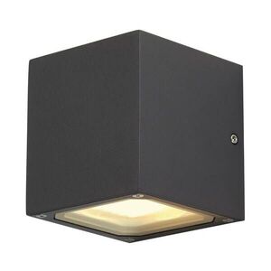 BIG WHITE SLV SITRA CUBE, venkovní nástěnné svítidlo, TCR-TSE, IP44, antracit, max. 18 W 232535 obraz