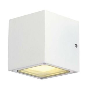 BIG WHITE SLV SITRA CUBE, venkovní nástěnné svítidlo, TCR-TSE, IP44, bílé, max. 18 W 232531 obraz