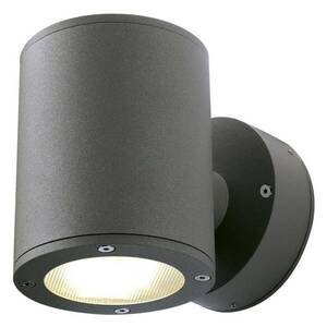 BIG WHITE SLV SITRA, venkovní nástěnné svítidlo, dvě žárovky, TCR-TSE, IP44, up/down, antracit, max. 18 W 230365 obraz