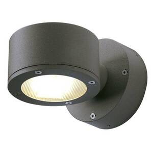 BIG WHITE SLV SITRA, venkovní nástěnné svítidlo, jedna žárovka, TCR-TSE, IP44, antracit, max. 9 W 230355 obraz