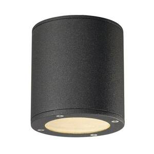 BIG WHITE SLV SITRA, venkovní stropní svítidlo, TCR-TSE, IP44, kulaté, antracit, max. 9 W 231545 obraz