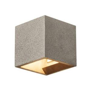 BIG WHITE SLV SOLID CUBE, nástěnné světlo, QT14, černý pískovec, max. 25W 1000911 obraz
