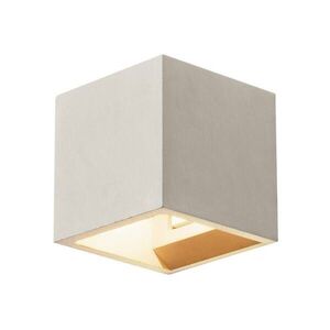 BIG WHITE SLV SOLID CUBE, nástěnné světlo, QT14, šedé, max. 25W 1000910 obraz
