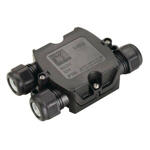 BIG WHITE SLV SPOJOVACÍ BOX T, černý, IP68 228726 obraz