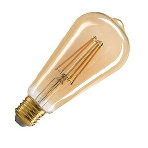BIG WHITE SLV ST64 E27 LED světelný zdroj zlatý 7, 5 W 2500 K CRI 90 320° 1005265 obraz