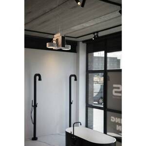 BIG WHITE SLV TEC KALU CW LED vnitřní nástěnné a stropní nástavbové svítidlo, double, bílá / černá, 24°, 3000K 1001432 obraz