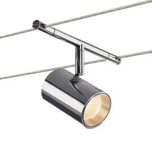 BIG WHITE SLV TENSEO NOBLO svítidlo s lanem pro nízkonapěťový lankový systém 2700K chrom 1002696 obraz