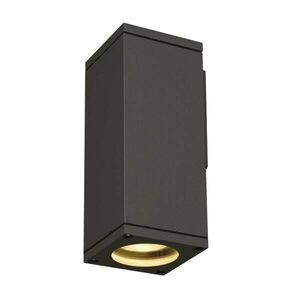 BIG WHITE SLV THEO WALL, venkovní nástěnné svítidlo, QPAR51, hranaté, antracit, max. 35 W 229525 obraz
