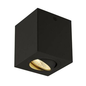 BIG WHITE SLV TRILEDO SQUARRE CL, stropní svítidlo, LED, 3000K, hranaté, černé matné, 38°, 6, 2 W, vč. ovladače 113940 obraz