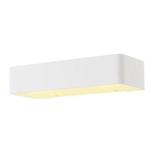 BIG WHITE SLV WL 149 R7S, nástěnné svítidlo, QT-DE12, obdélníkové, up/down, bílé matné, max. 60 W 149471 obraz