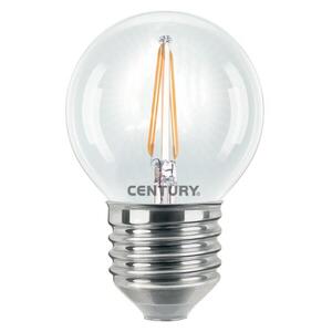CENTURY LED FILAMENT MINI GLOBE ČIRÁ 2W E27 2700K 245Lm 360d 45x76mm IP20 CEN INH1G-022727 obraz