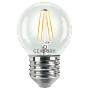CENTURY LED FILAMENT MINI GLOBE ČIRÁ 4W E27 2700K 470Lm 360d 45x76mm IP20 CEN INH1G-042727 obraz