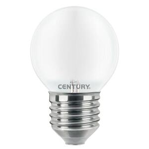 CENTURY LED FILAMENT MINI GLOBE SATEN 4W E27 6000K 470Lm 360d 45x80mm IP20 CEN INSH1G-042760 obraz