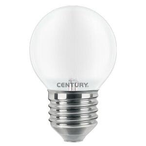 CENTURY LED FILAMENT MINI GLOBE SATEN 6W E27 3000K 806Lm 360d 45x80mm IP20 CEN INSH1G-062730 obraz