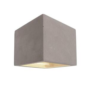 Deko-Light Kapego nástěnné přisazené svítidlo Cube 220-240V AC/50-60Hz G9 1x max. 25, 00 W 115 mm šedá 341183 obraz