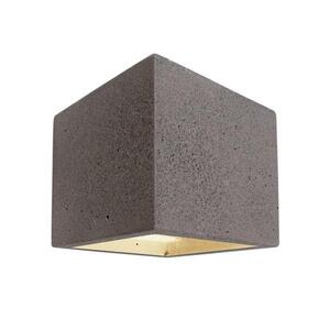 Deko-Light Kapego nástěnné přisazené svítidlo Cube 220-240V AC/50-60Hz G9 1x max. 25, 00 W 115 mm tmavěšedá 341184 obraz