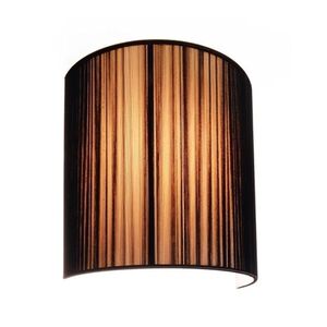 Deko-Light Kapego nástěnné přisazené svítidlo Ristra II 220-240V AC/50-60Hz E27 1x max. 60, 00 W 260 mm černá 341801 obraz