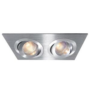 Deko-Light Kapego stropní vestavné svítidlo 12V AC/DC GU5.3 / MR16 2x max. 50, 00 W 175 mm stříbrná 111821 obraz