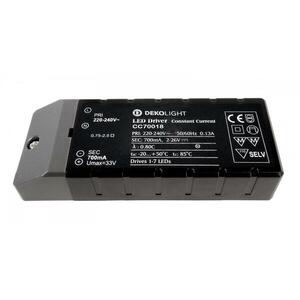 Deko-Light KapegoLED napájení CC70018 konstantní proud 700 mA IP20 2-26V DC 18, 00 W 180514 obraz