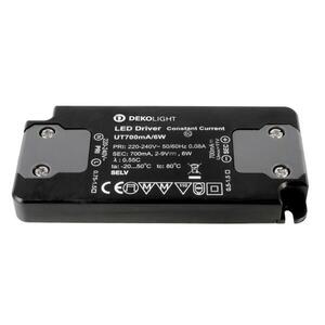 Deko-Light KapegoLED napájení Flat trafo 700mA 6W konstantní proud 700 mA IP20 2-9V DC 6, 00 W 862048 obraz