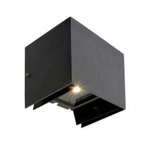Deko-Light KapegoLED nástěnné přisazené svítidlo Arcturus II 220-240V AC/50-60Hz 6, 00 W 3000 K 200 lm 140 mm tmavěšedá 731100 obraz