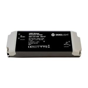 Deko-Light napájení BASIC, Q8H-12-75W konstantní napětí 0-630 mA IP20 12V DC 75, 00 W 862127 obraz