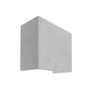 Deko-Light nástěnné přisazené svítidlo Quinta II 220-240V AC/50-60Hz 6, 20 W 3000 K 250 lm 125 mm šedá 341180 obraz
