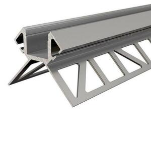 Deko-Light Reprofil dlaždicový profil roh vnější EV-02-12 stříbrná elox 2500 mm 975381 obraz