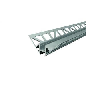 Deko-Light Reprofil dlaždicový profil roh vnitřní EV-01-08 stříbrná mat elox 2500 mm 975341 obraz