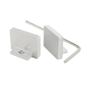 Deko-Light Reprofil koncovka P-AU-10-12 sada 2 ks stříbrná elox 18, 2 mm 980020 obraz