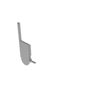 Deko-Light Reprofil koncovka R-EL-03-10 sada 2 ks šedá 54, 0 mm 979711 obraz