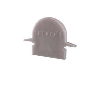 Deko-Light Reprofil koncovka R-ET-01-08 sada 2 ks šedá 23 mm 979621 obraz