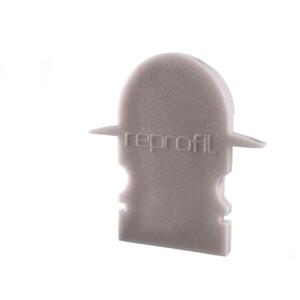 Deko-Light Reprofil koncovka R-ET-02-08 sada 2 ks šedá 23 mm 979641 obraz