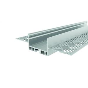 Deko-Light Reprofil sádrokartonový-profil, stěna-strop EU-01-36 stříbrná přírodní 3000 mm 975501 obraz