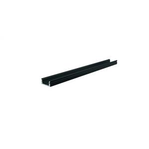 Deko-Light Reprofil U-profil plochý AU-01-10 černá mat elox 2000 mm 970023 obraz