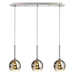 Deko-Light závěsné svítidlo Baa 220-240V AC/50-60Hz G9 3x max. 28, 00 W stříbrná 342115 obraz