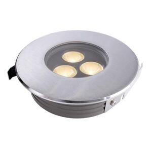Deko-Light zemní svítidlo Flat II WW 220-240V AC/50-60Hz 5, 80 W 3000 K 400 lm stříbrná 100111 obraz