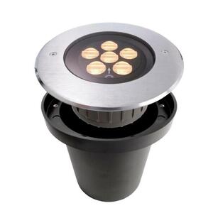 Deko-Light zemní svítidlo HP IV WW 24V DC 14, 00 W 3000 K 800 lm stříbrná 730296 obraz