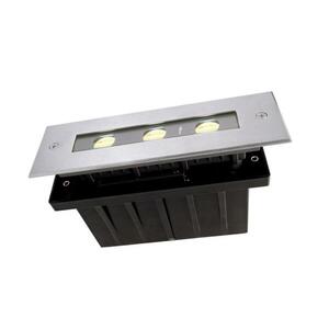 Deko-Light zemní svítidlo Line I WW 220-240V AC/50-60Hz 5, 50 W 3000 K 340 lm 195 mm stříbrná 730292 obraz