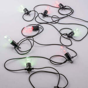 FANEUROPE FAN EUROPE Kabel se svítidly PICNIC, černý, polykarbonát/plast, 10 LED žárovek, RGB+CCT, stmívatelné, Wi-Fi, IP65, délka 10 m obraz