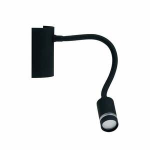 FANEUROPE FAN EUROPE Nástěnné LED svítidlo KEPLER černá, 3 W, 220 lm, 3000 K, 32 x 6 x 9 cm obraz