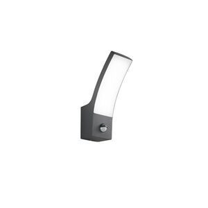 FANEUROPE FAN EUROPE Nástěnné svítidlo LED SAIL se senzorem hliník difuzor antracit IP65 CCT 3000-4000 K 80x160x245 mm obraz